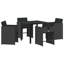 4 - Person Patio Dining Set with Rectangular Table , Cushions Included-110993120-110993117