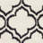 Ammundsen Geometric Ivory/Anthracite Area Rug-1139239317