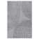 , Light Grey Gallery Striped Machine Woven Area Rug