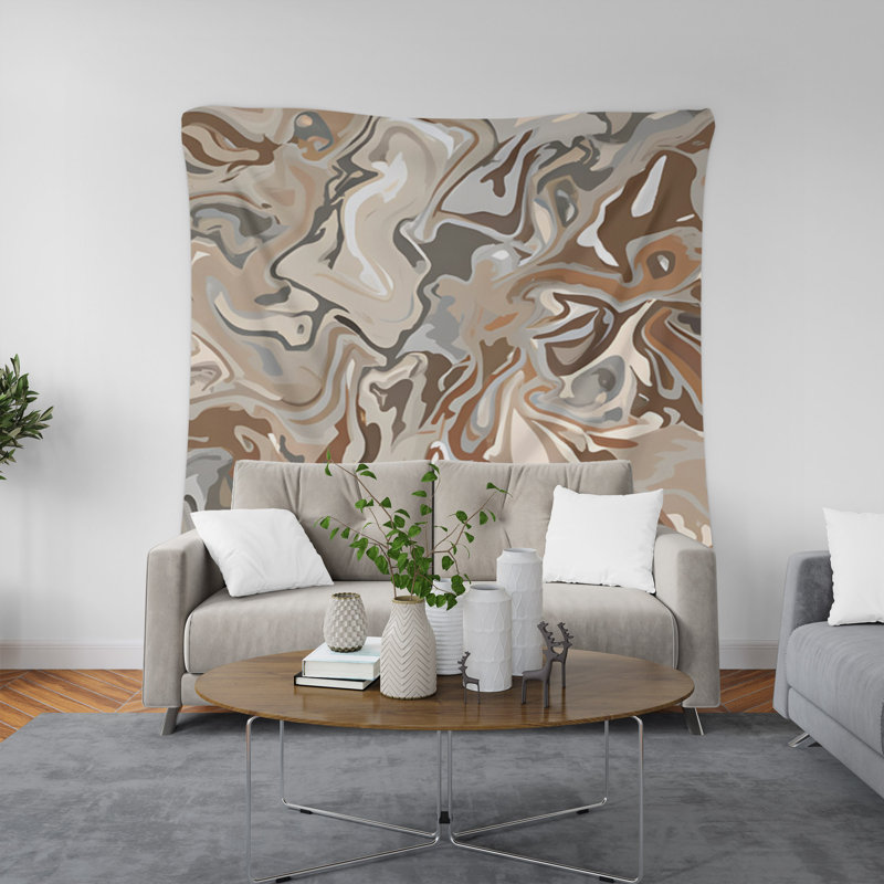 Tapisserie murale, H 88 po x l 104 po