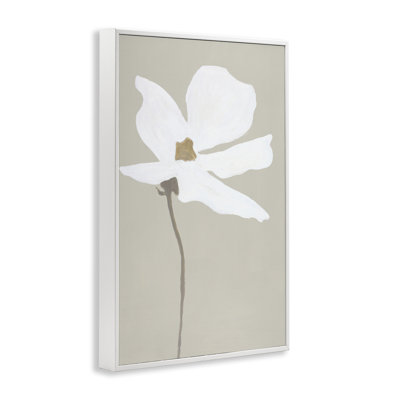 «White Flower Sprout», art de la giclée par Design Fabrikken