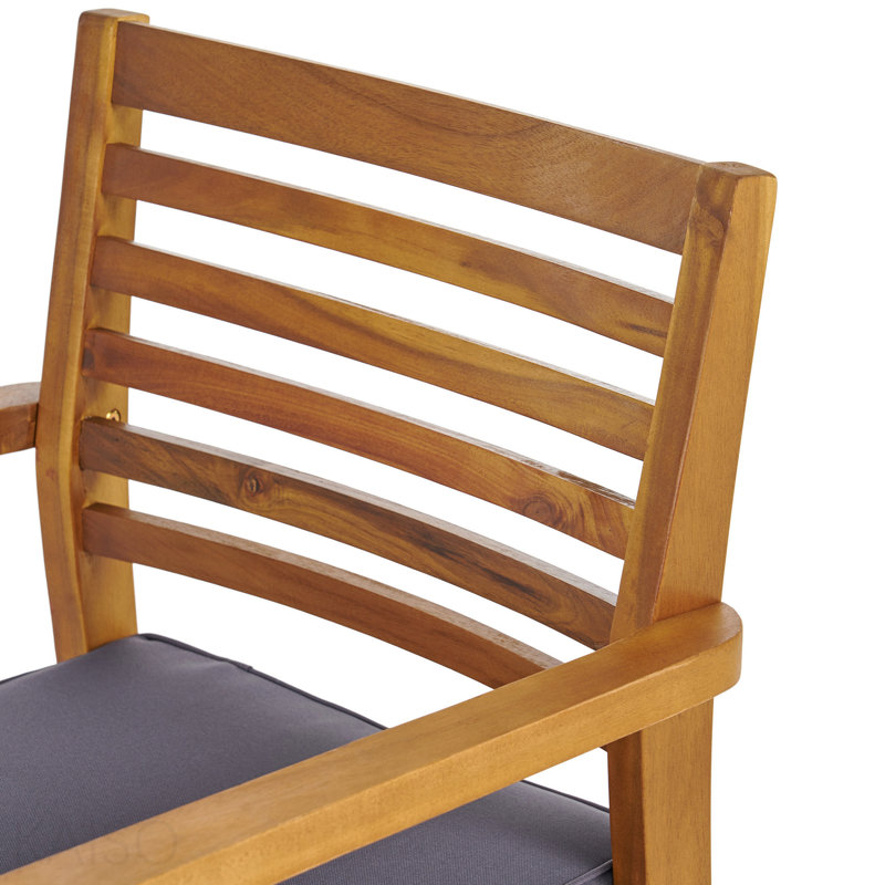 Chaise de salle à manger, ensemble de 2, Gray