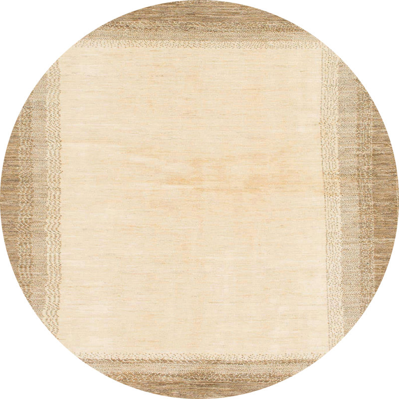 Tapis abstrait moderne 1407, Rond 7 pi