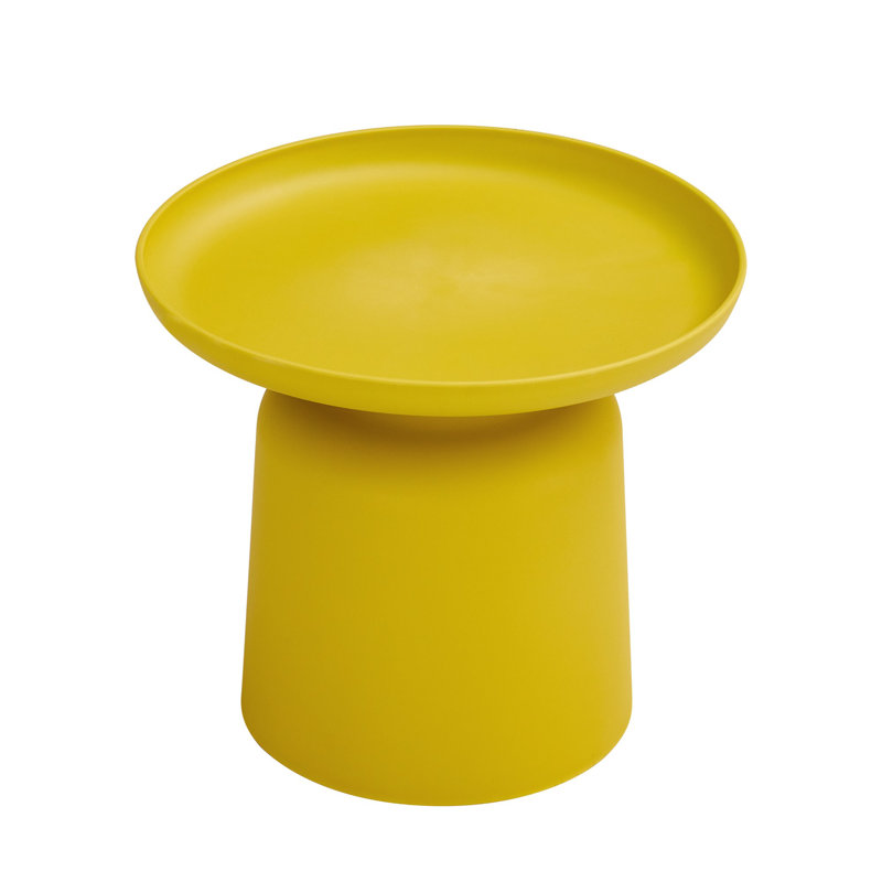 Living Room Side Table Small Coffee Table, Yellow