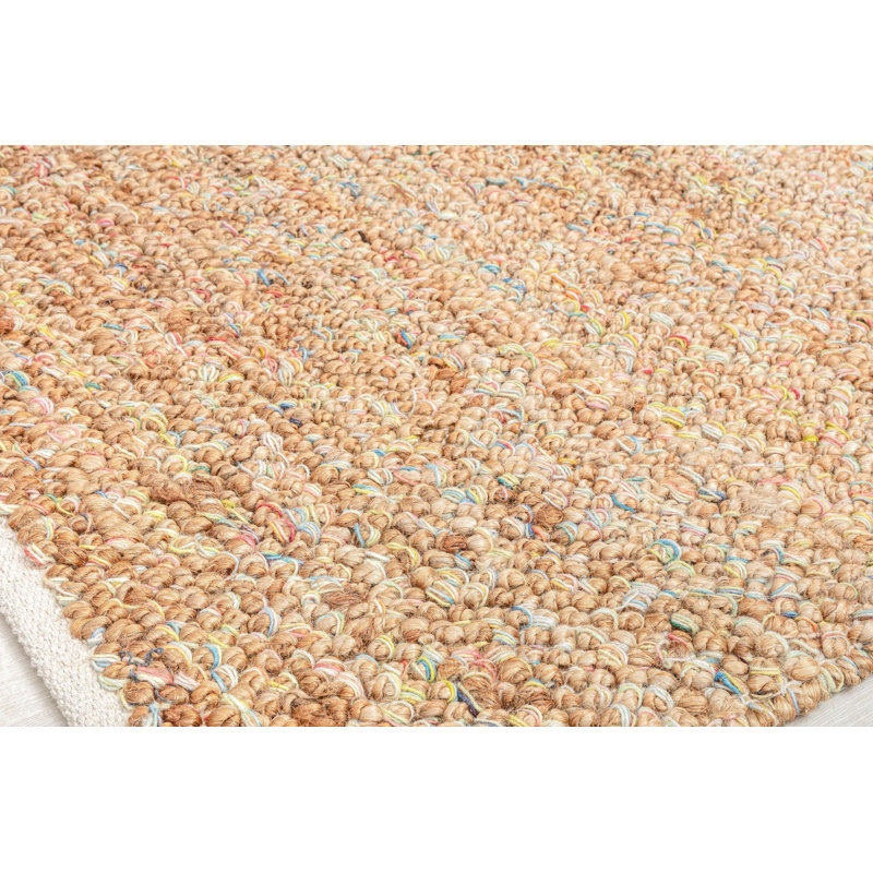 Tapis doré confettis Dorian Farmhouse, Rectangle 5 pi x 7 pi