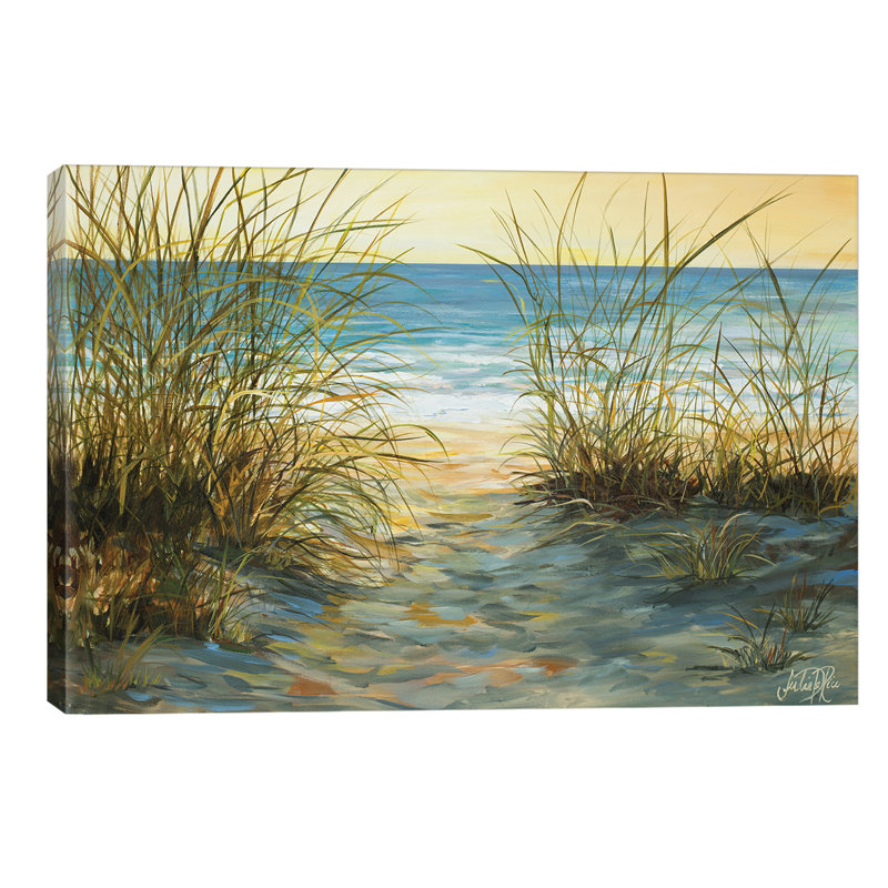 Cannon Beach by Julie Derice - Painting on Canvas, 66.04 cm H x 45.72 cm W x 1.91 cm D, No Frame