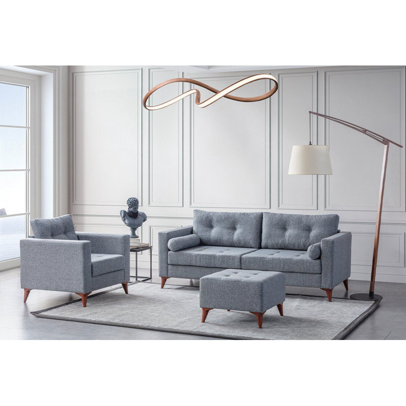 Fauteuil à oreilles, Gris