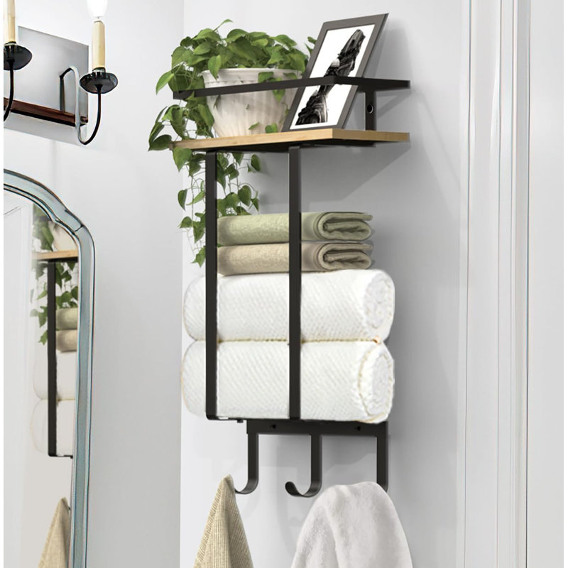 Breisch 3 Wall Mounted Required Towel Rack