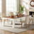 39.4‘’  Farmhouse Square Dining Table For 4