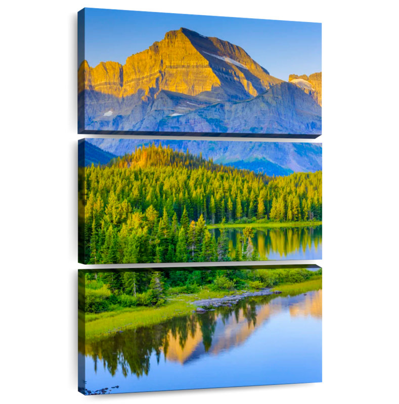 Alvord Swiftcurrent Lake, 38" H x 24" W