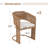 Outdoor  Wicker Dining Arm Chairs with Cushion