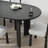 33.5"W×30"H Oval Wood Dining Table Kitchen Table with 4 Legs-1390004148-1390004151