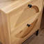Amareya 40cm W Manufactured Wood Bedside Table