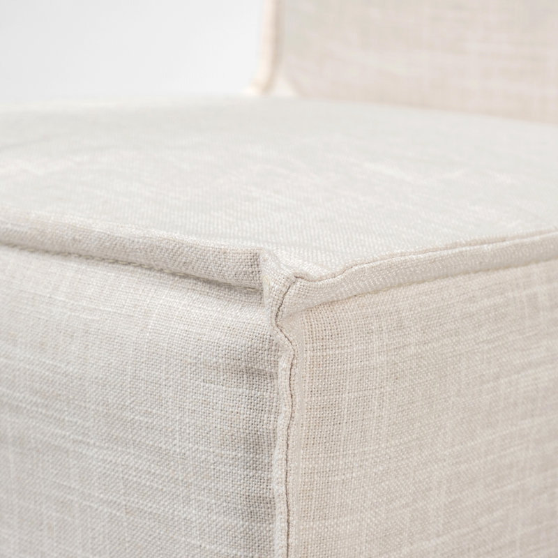 Hornsey 18.75'' H Upholstered Side Chair, Cream