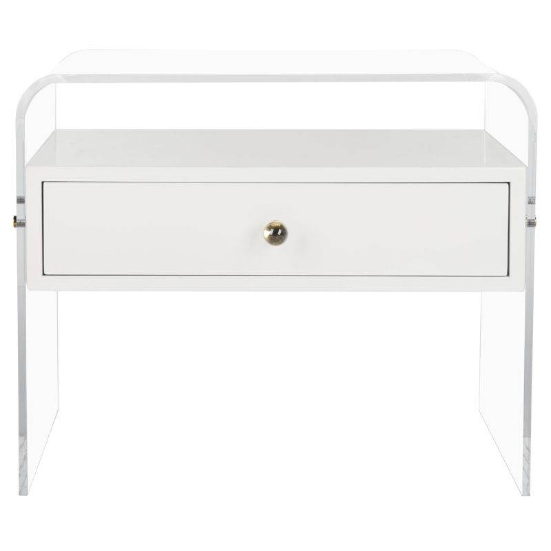 Dewitt lucite table de fin