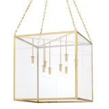 Catskill - 8 Light Large Pendant - Polished Nickel Finish
