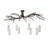 Cilindro 8 - Light Dimmable Geometric Chandelier