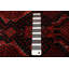 Tapis noir Royal Baluch 3 pi 5 po x 6 pi 0 po