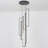 Birkner 7-Light Modern Chandelier Long Large Pendant for High Ceiling Hallway Staircase with Remote