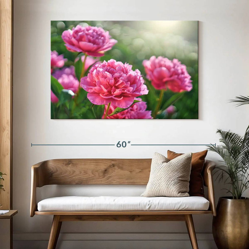 Harnek Sunlit Pink Peonies