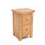 Pompey 35cm W Solid + Manufactured Wood Bedside Table-22181759