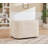 Aurae 40.25" Oversized Upholstered Modern Barrel Accent Chair, Tool-Free Assembly-107499008