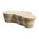 Maastricht Travertine Table Set - Tall Side