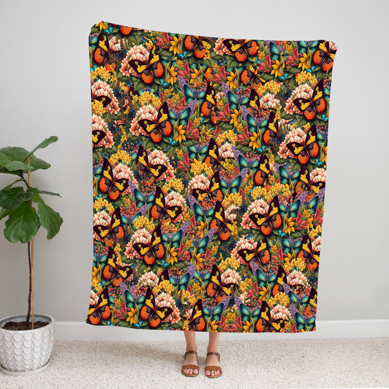 Throw Blanket, 50" W x 60" L