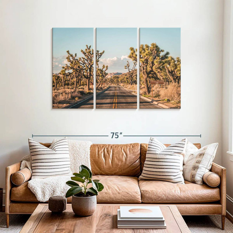 Mehar Cactus Road, 36" H x 57" W