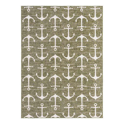 Machine Woven Polypropylene Plastic Rug
