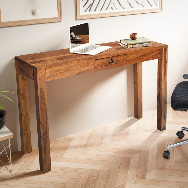 Bucharest Solid Wood Base Writing Desk