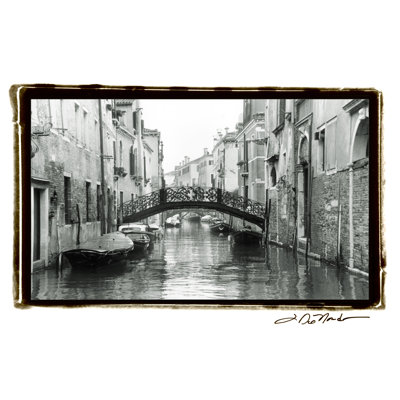 Waterways Of Venice XVII by Laura DeNardo - Wrapped Canvas Print