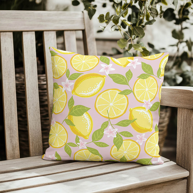 Palm Outdoor Pillow, 20"H x 20"W