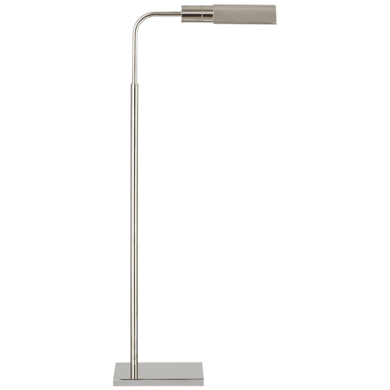 Studio LED Floor Lamp, Polished Nickel, Polished Nickel