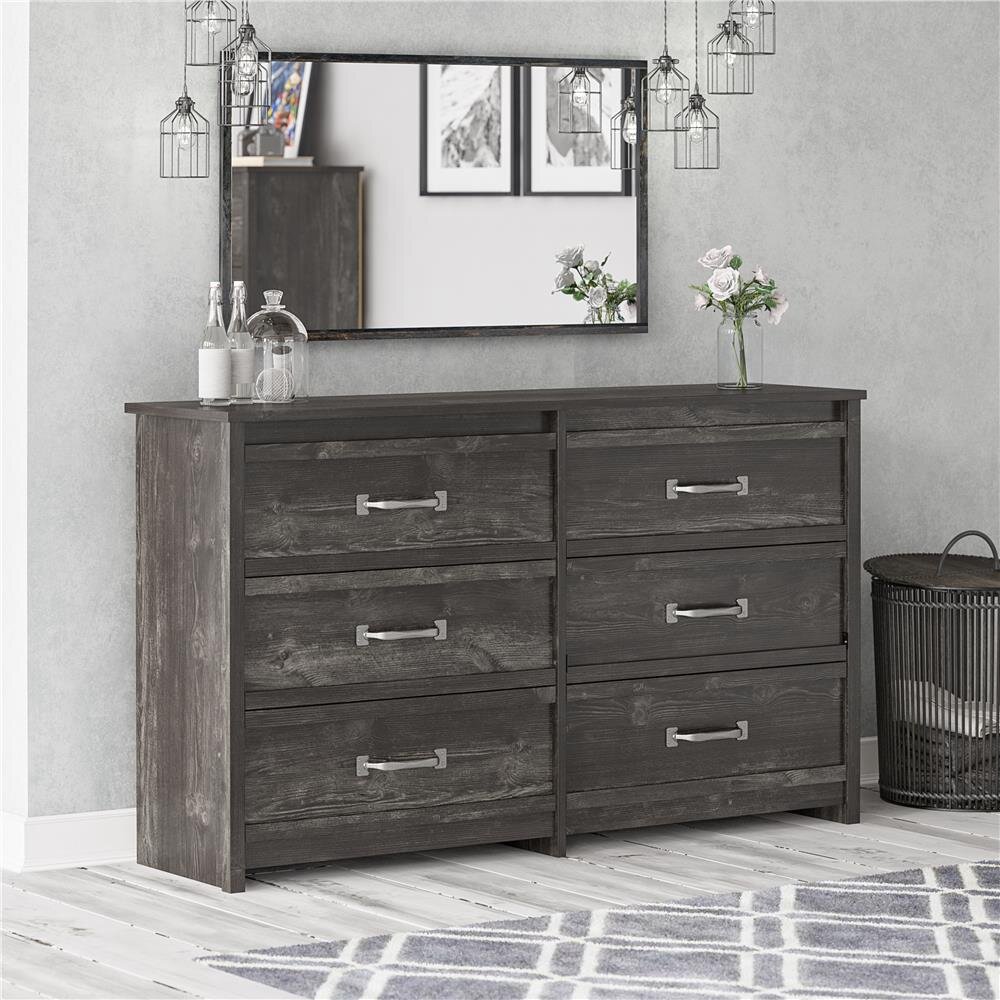 Wade Logan® Amariyanna 6 - Drawer Dresser & Reviews | Wayfair