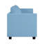 Causeuse modulaire avec canapé-lit double Baharé-697113950