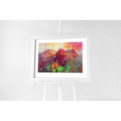 Glencoe Harmonics by Scott Naismith - No Frame Painting
