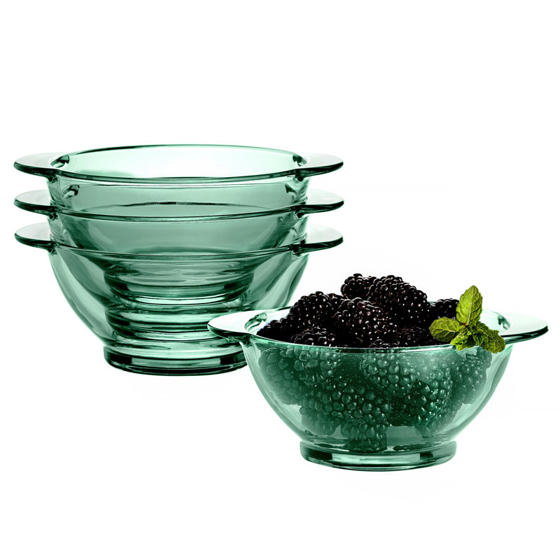 Bol quotidien en verre 5,3 po Lakevia, Vert