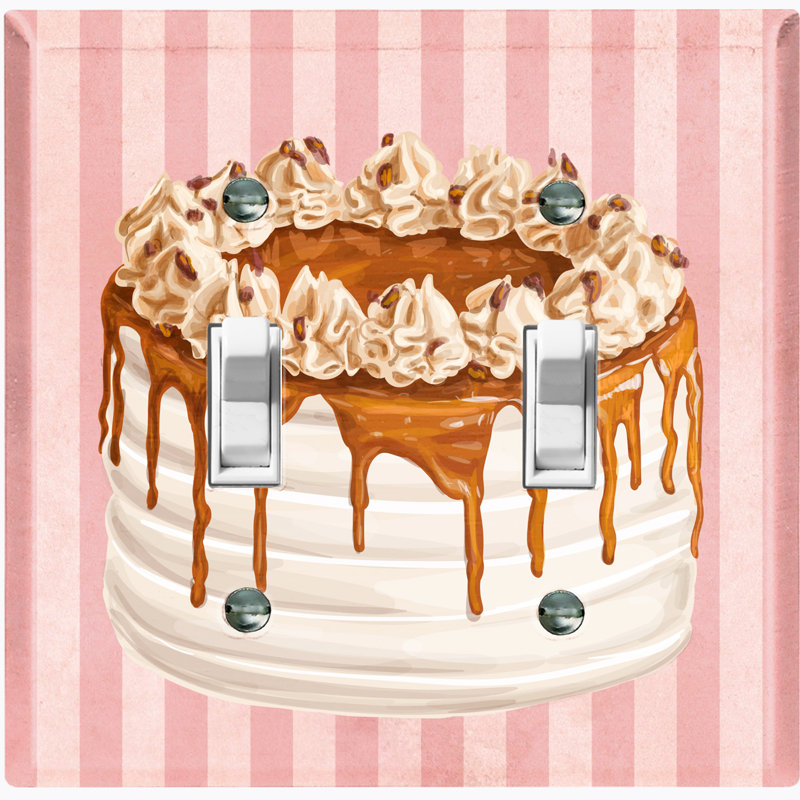Plaque murale caramel 2 couches
