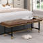 Banc rembourré en similicuir Makayla-1096098524