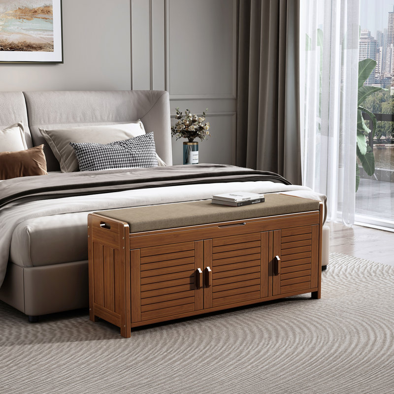 7 Pair Shoe Storage Bench
