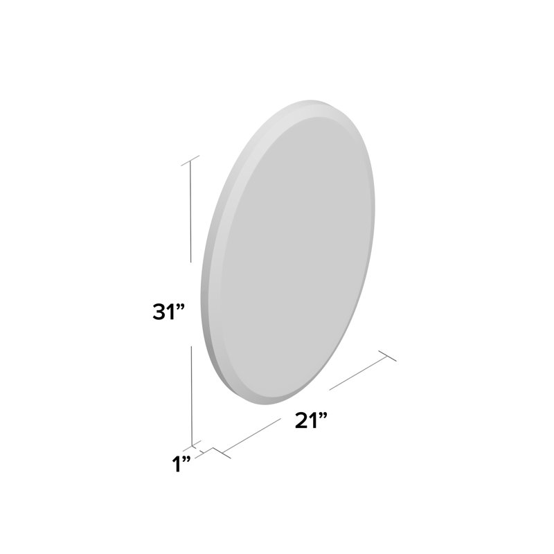 Oval Wall Mirror