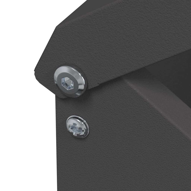 Cold-Rolled Steel Feeder, Black