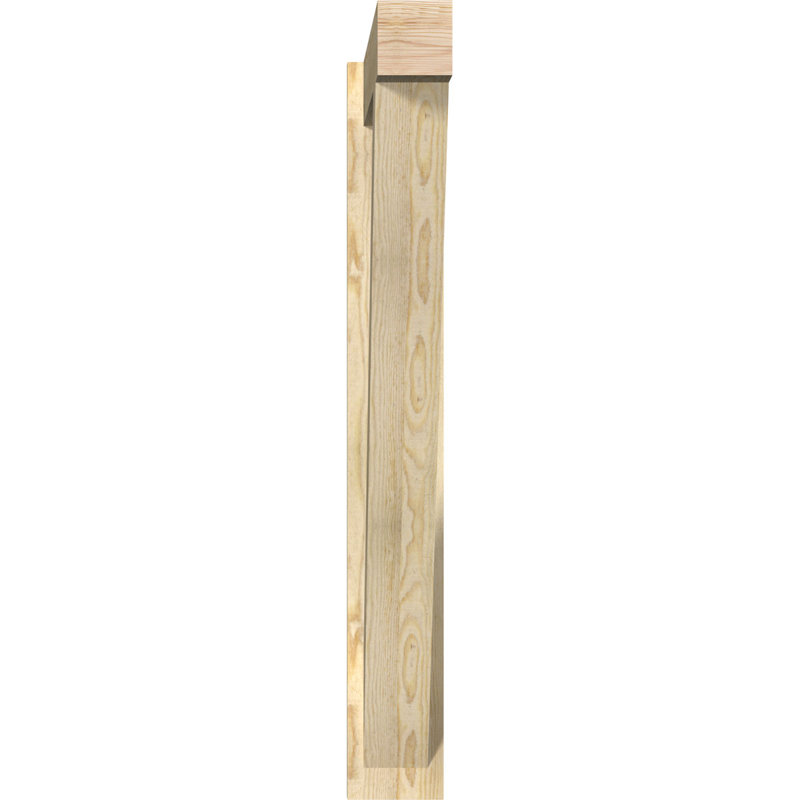 Pavé traditionnel traditionnel, P 34 po x H 46 po, Sapin Douglas de 6 po (sciage brut)