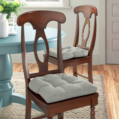 Non-Slip Dining Room And Kitchen Seat Cushions, 15 X 15 X 3 Inches
