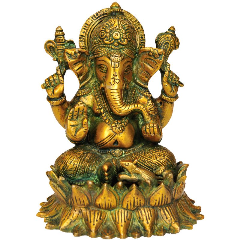 Deaysha, seigneur Ganesha sur lotus