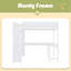 Lit mezzanine double avec bureau et tablette-1447611346