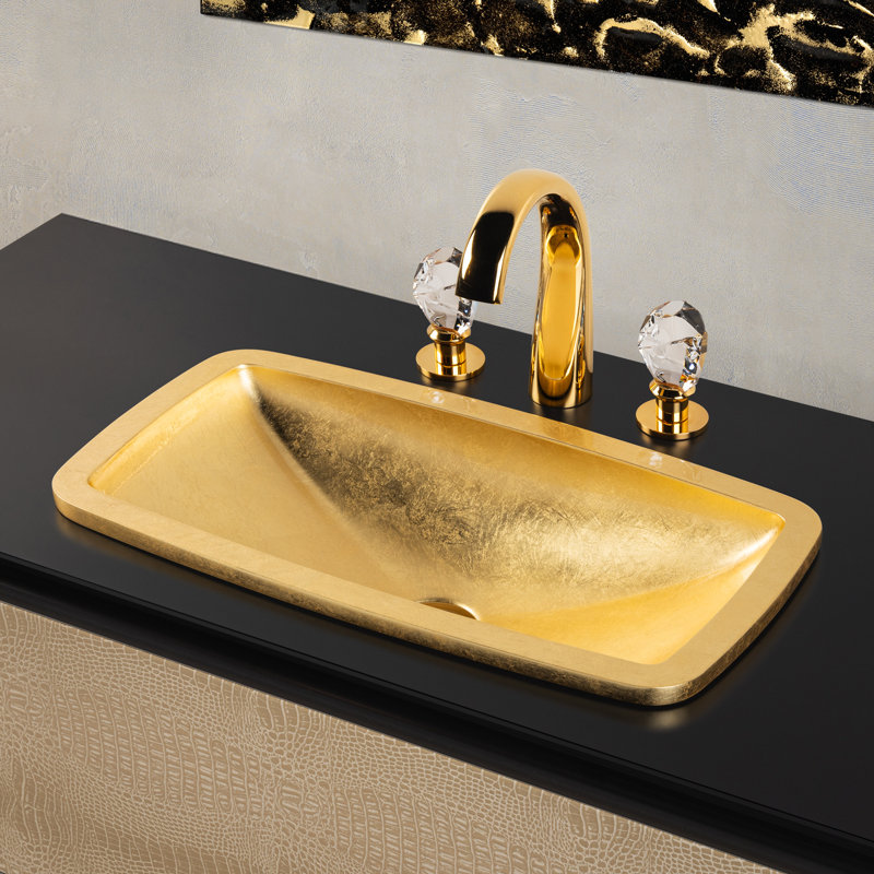 Pia 22.45'' L Bathroom Sink