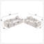 Ensemble de canapés 2 pièces Boucle Cloud-871361548