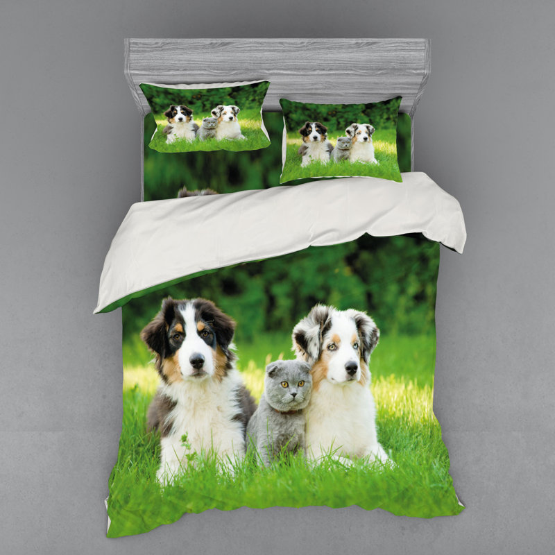 Farmhouse / Country Polyester Duvet Cover